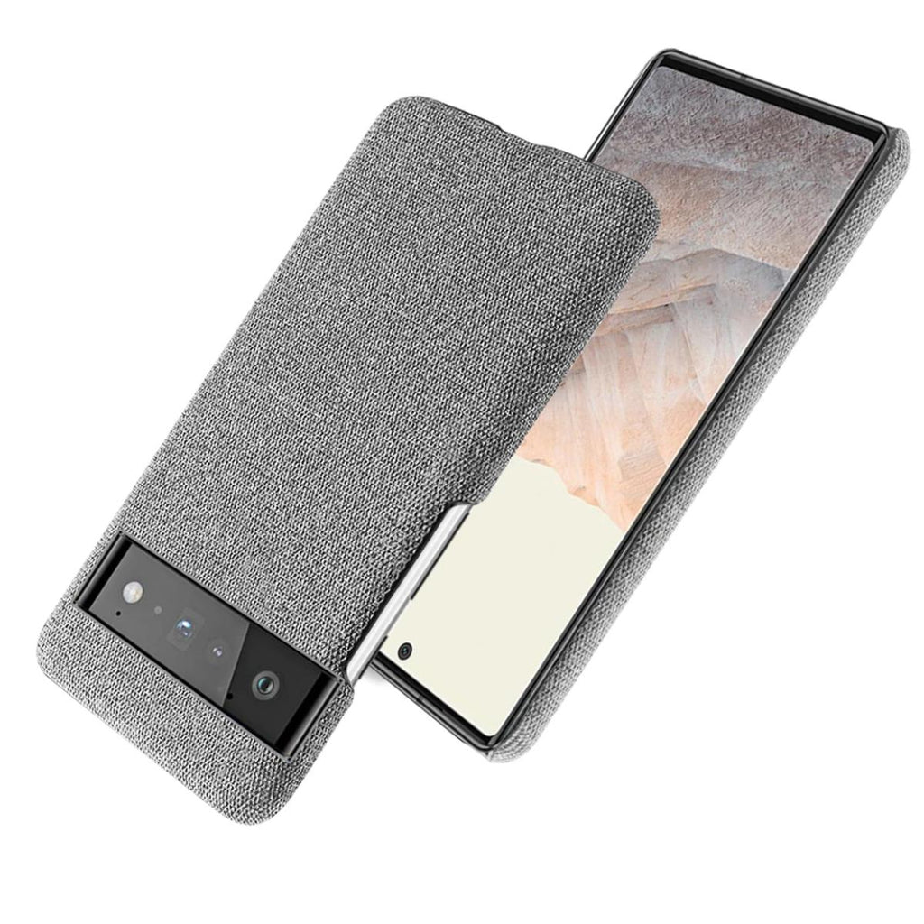 Google Pixel 6 Pro Case Funda Luxury Fabric Cloth Antiskid Texture Fitted Phone Case