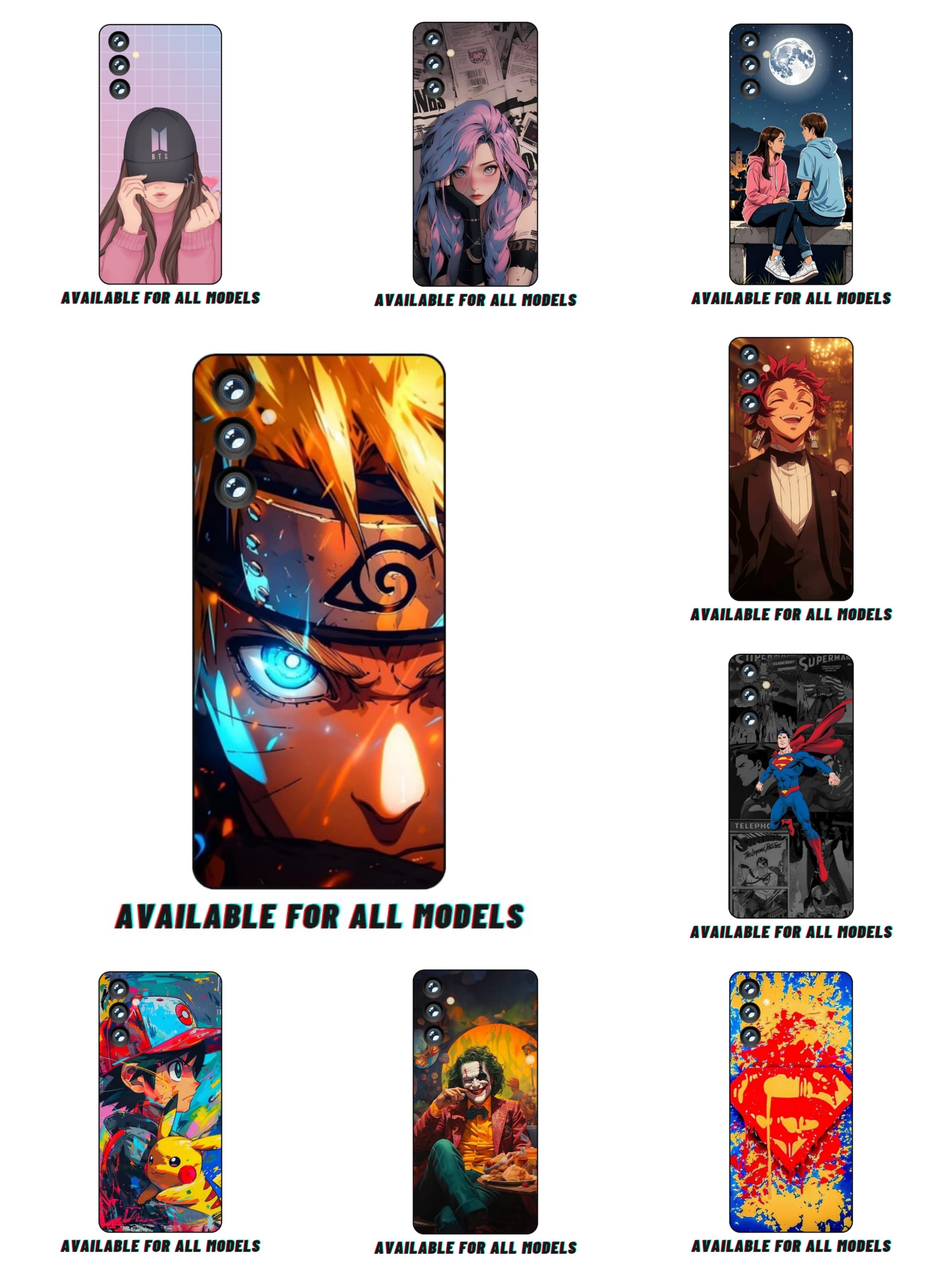 Print Back Full Body Skin Wrap for All Models