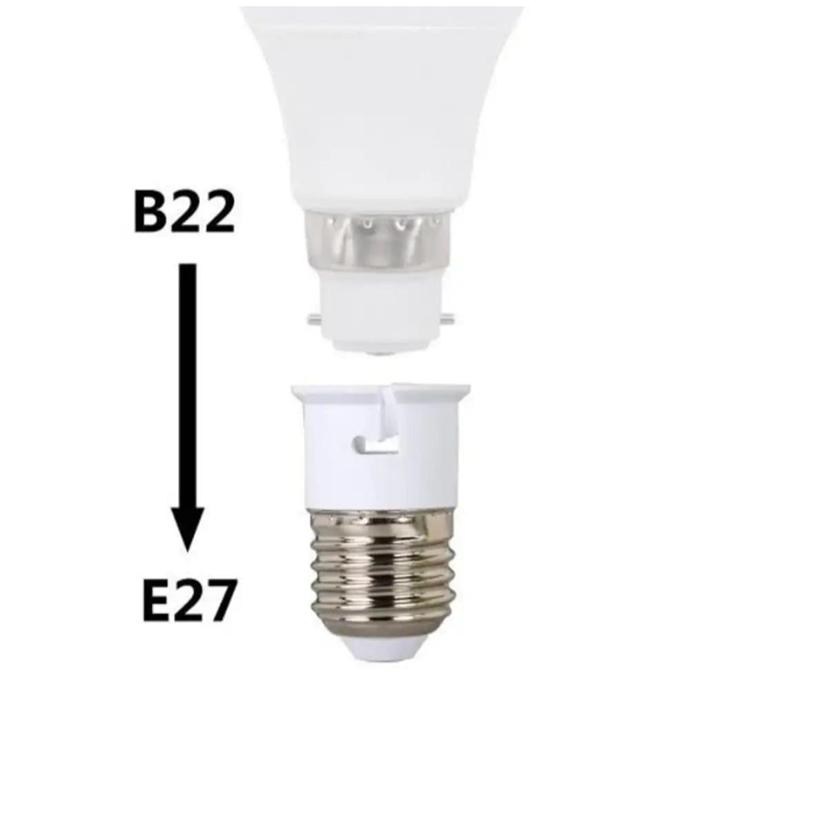 Converter holder B22 to E27 1pcs
