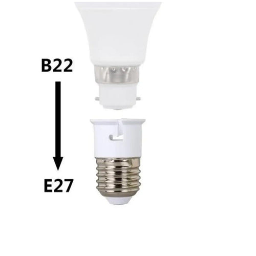 Converter holder B22 to E27 1pcs