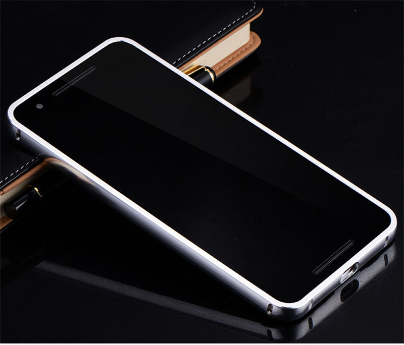 Huawei Nexus 6P Aluminum Metal Bumper Mirror Back Cover