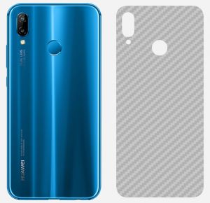 Huawei Nova 3i Carbon Fiber Anti Scratches Back Sheet - Transparent 