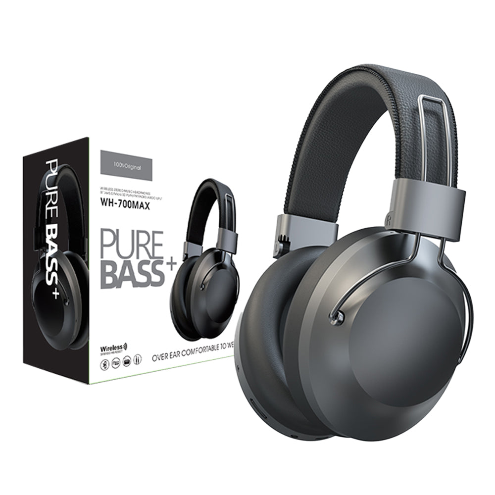 NIA WH700 Over Ear Headsets Wireless Stereo Bluetooth Headphones Bluetooth with mic