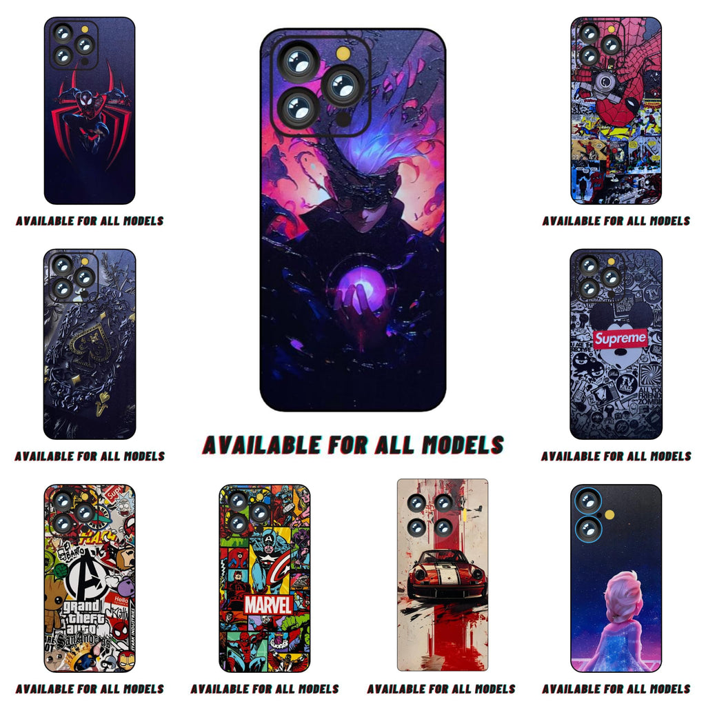 Premium Quality 3D Full Body Skin Wrap for All Models