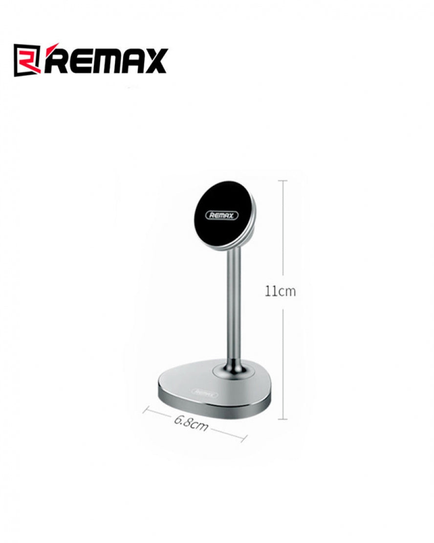 Remax Desktop Phone Holder RM-C33 Universal Magnetic 360° Rotating Phone Mount Stand - Black