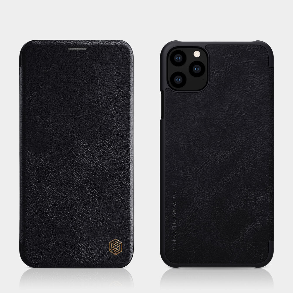 iPhone 11 Pro 5.8 Nillkin QIN Leather Card Wallet Flip Case 100% Official