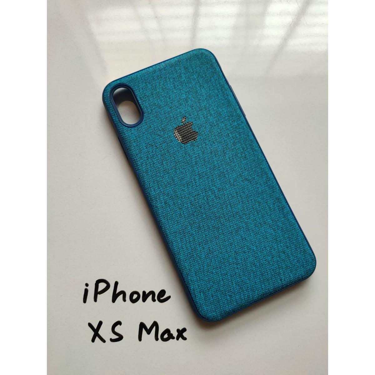 iPhone_XS Max Soft Fabric Cover with Logo