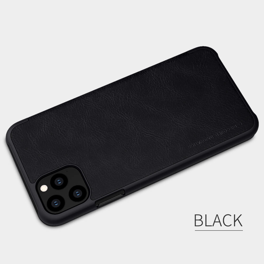 iPhone 11 Pro 5.8 Nillkin QIN Leather Card Wallet Flip Case 100% Official