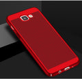 Samsung Galaxy J7 Max Heat Dissipation Shockproof Plastic PC Case - Red