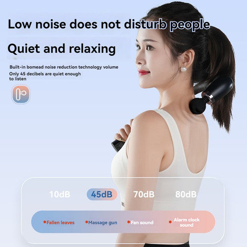 Rechargeable Elbow Membrane Deep Tissue Massage Gun Electric Muscle Massager for Pain Relief GB-868