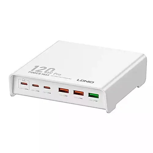 LDNIO Q605 120W Multi-Ports Desktop Charging Station