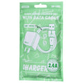 REMAX RP-U95 2.4A EU Charger Kiddy Series Charger Set with Micro USB Cable