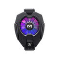MEMO DL05 Mobile Phone Cooling Fan RGB Gaming Cooler with Temperature Display