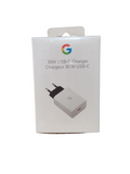 Google Pixel Fast 30W Type C Charger with Type C to C Cable